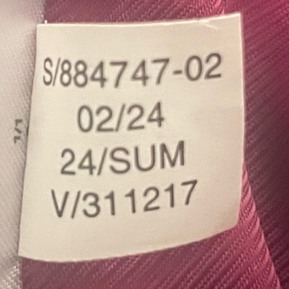 NEW Banana Republic Sleeveless Blazer Jacket Vest Top Sz 8 Berry Fuchsia Belted - Picture 9 of 10